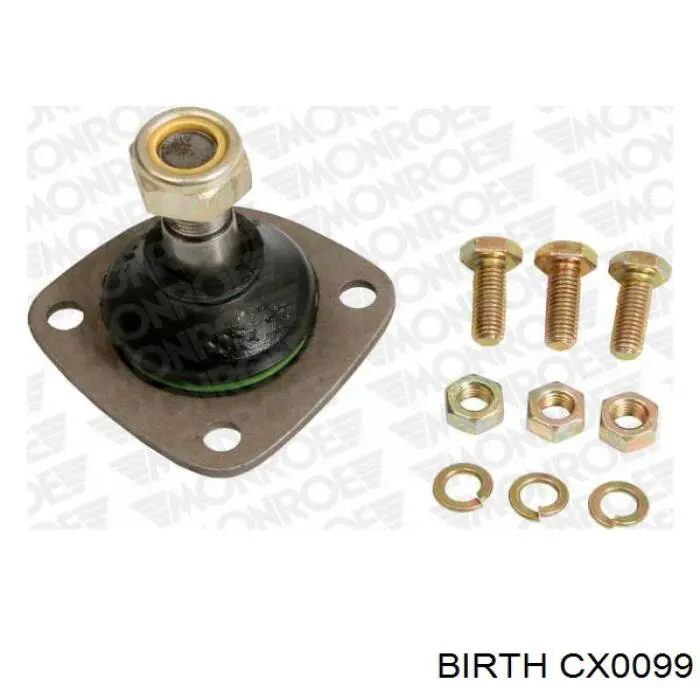 Sworzeń wahacza dolny Birth CX0099 cena, od 14,45 USD