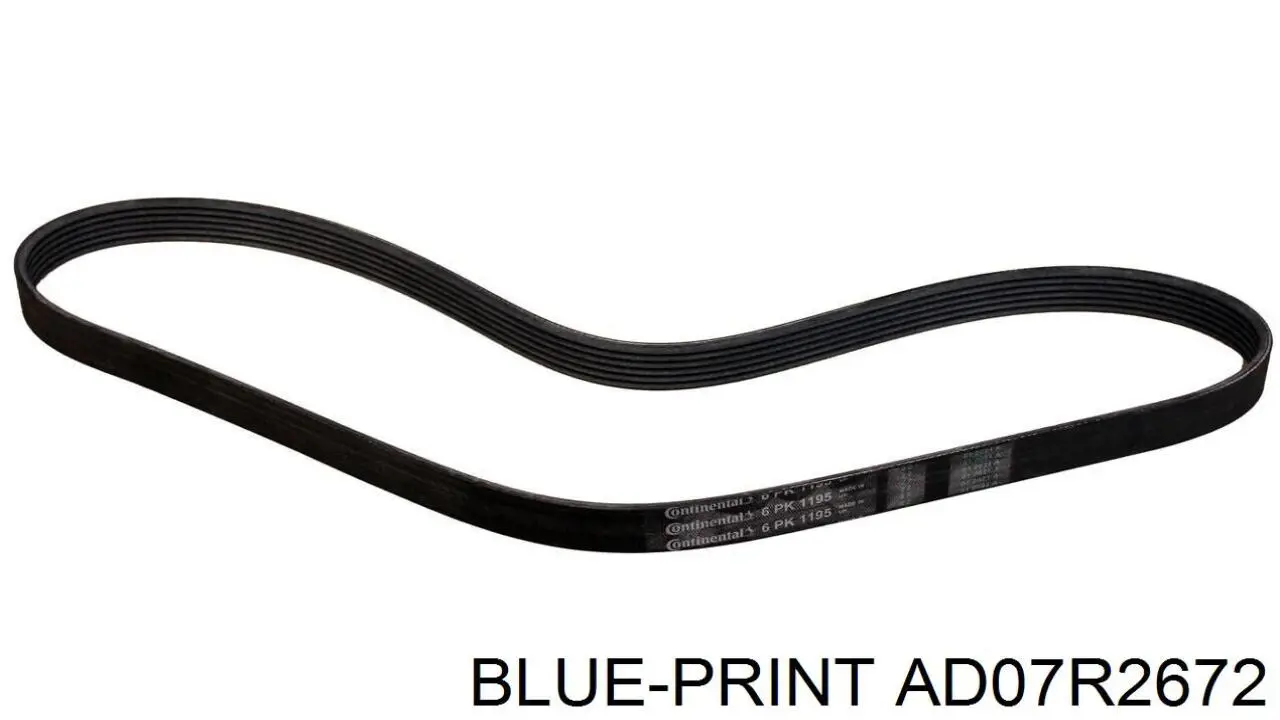 Do koszyka AD07R2672 Blue Print Pas napędowy mechanizmów