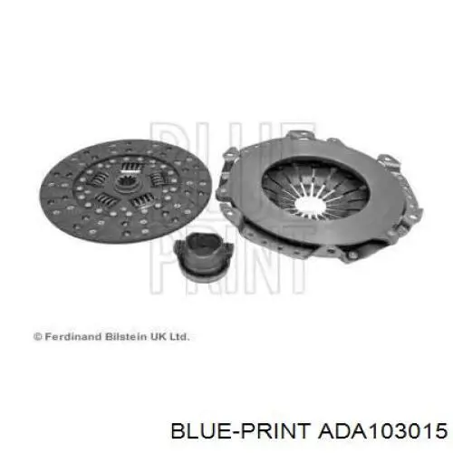 Zestaw sprzęgła (3 części) Blue Print ADA103015 cena, od 284,52 USD