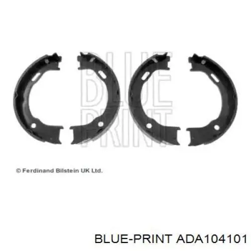 Klocki hamulca ręcznego Blue Print ADA104101 cena, od 30,95 USD