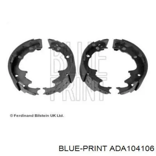 Klocki hamulcowe tylne bębnowe Blue Print ADA104106 cena, od 50,84 USD