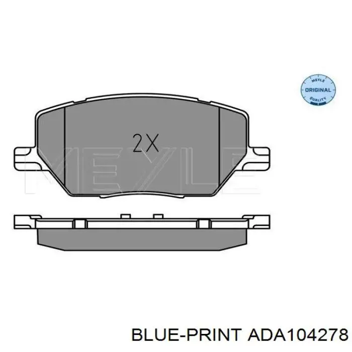 Klocki hamulcowe przednie tarczowe K68379582AB Fiat/Alfa/Lancia