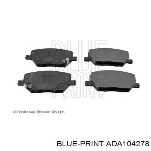 Klocki hamulcowe przednie tarczowe K68379582AB Fiat/Alfa/Lancia