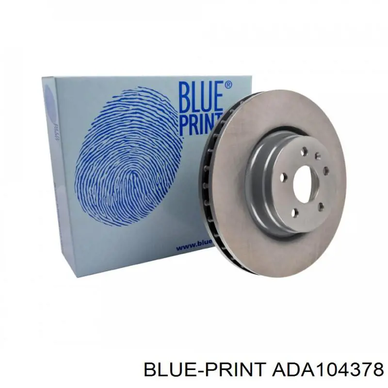 ADA104378 Blue Print tarcza hamulcowa przednia