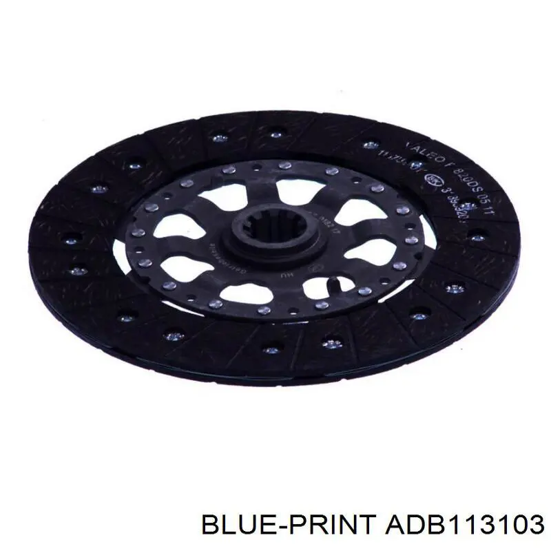 Tarcza sprzęgła Blue Print ADB113103 cena, od 72,70 USD