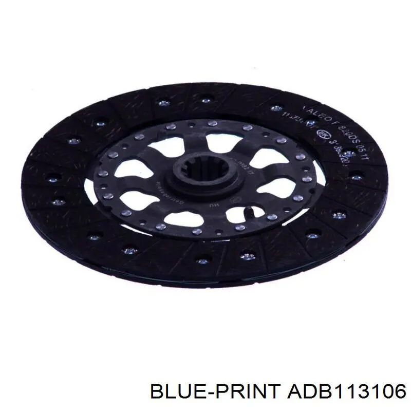 Tarcza sprzęgła Blue Print ADB113106 cena, od 49,72 USD