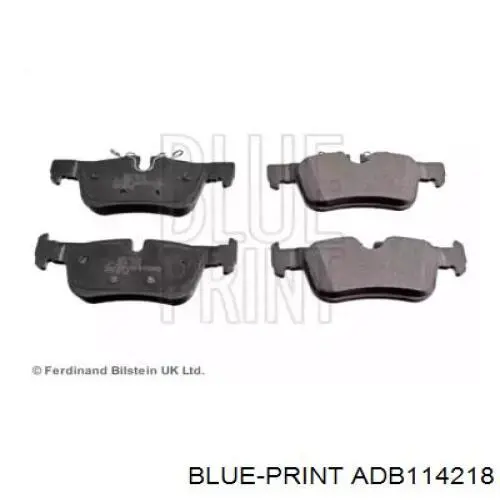 ADB114218 Blue Print okładziny (klocki do hamulców tarczowych tylne)