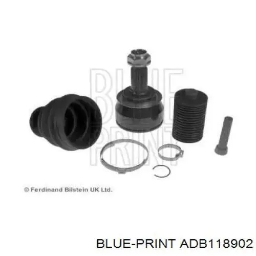 Przegub homokinetyczny przedni zewnętrzny Blue Print ADB118902 cena, od 47,08 USD