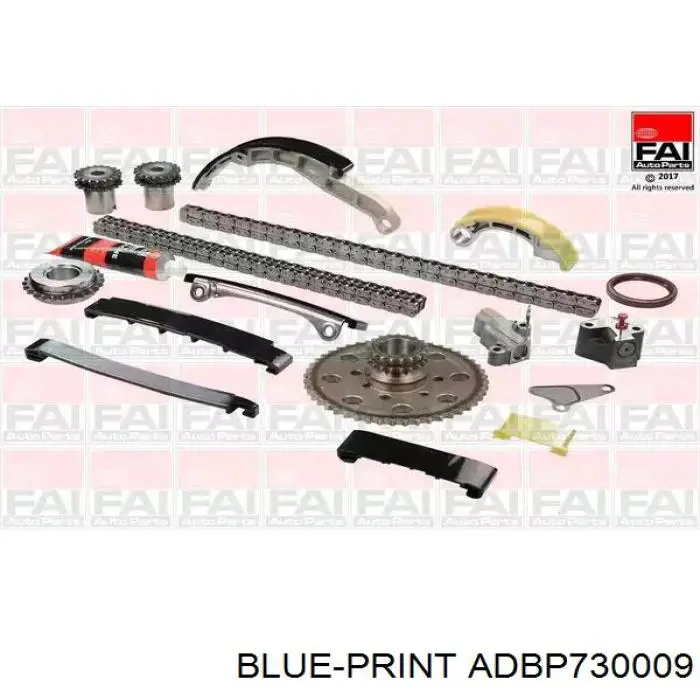 Łańcuch rozrządu, zestaw Blue Print ADBP730009 cena, od 393,34 USD