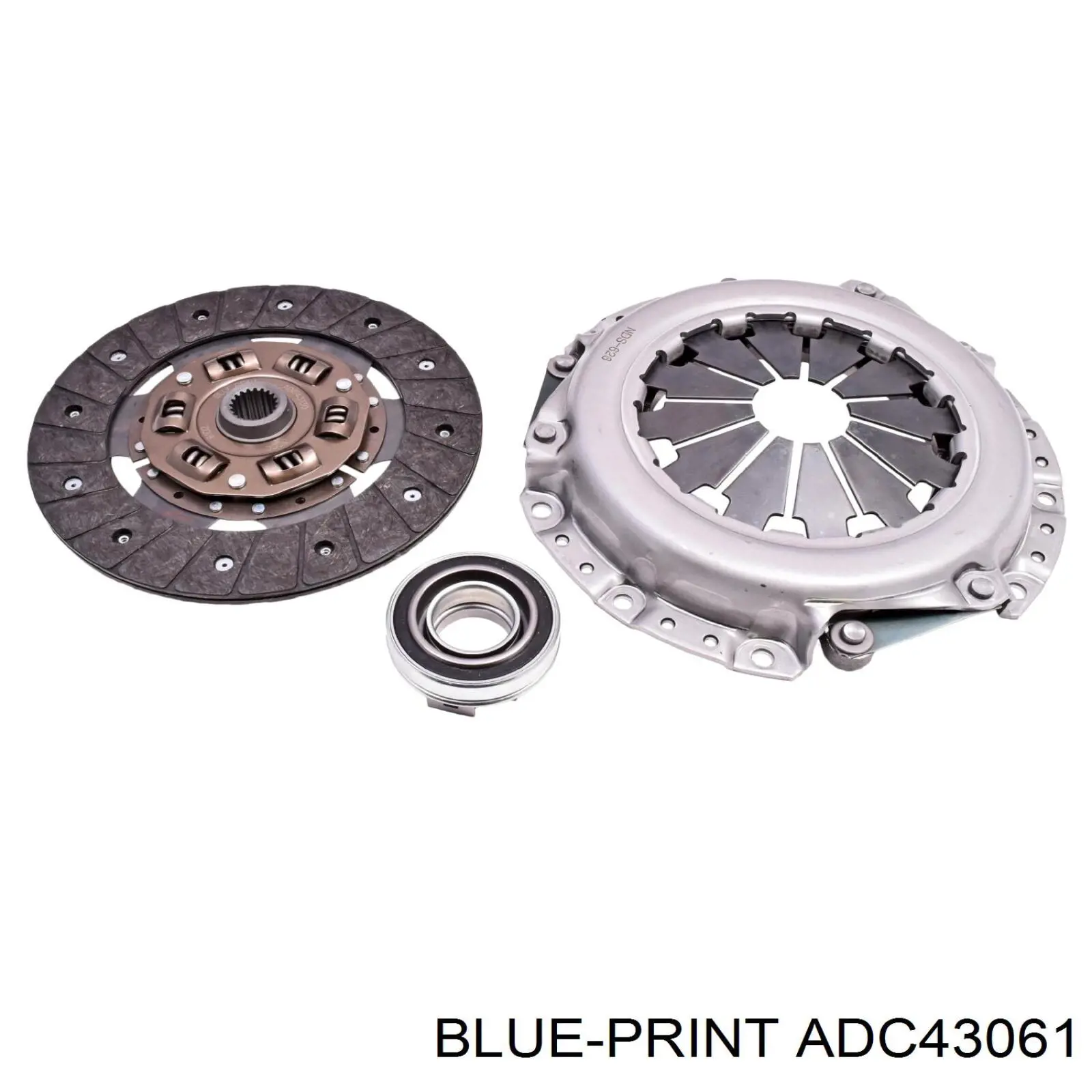 5281239AA Chrysler Zestaw sprzęgła (3 części)