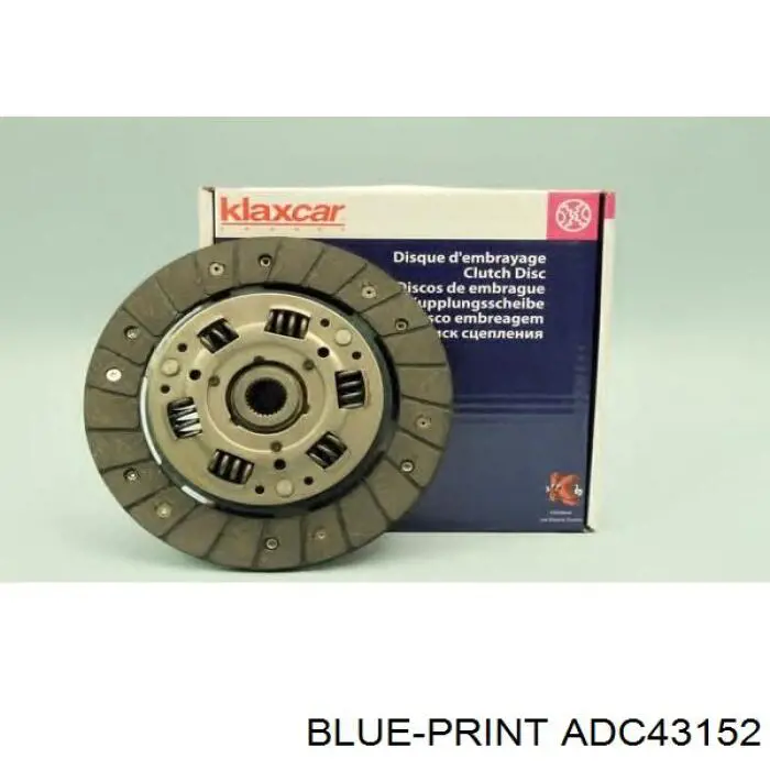 Tarcza sprzęgła 6001548018 Renault (RVI)