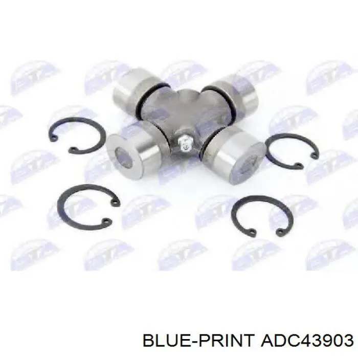 Krzyżak wału Carnada przedniego Blue Print ADC43903 cena, od 17,35 USD