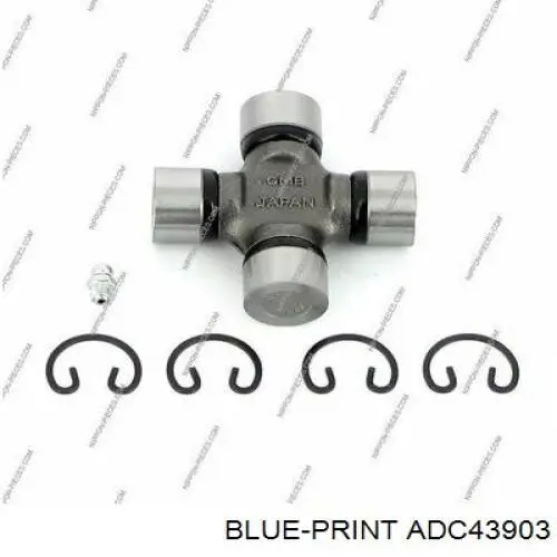 Do koszyka ADC43903 Blue Print Krzyżak wału Carnada przedniego