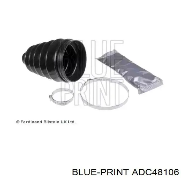 Osłona przegubu homokinetycznego półosi przedniej zewnętrzna Blue Print ADC48106 cena, od 16,40 USD