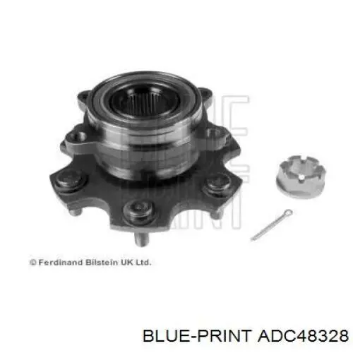 ADC48328 Blue Print Piasta tylna