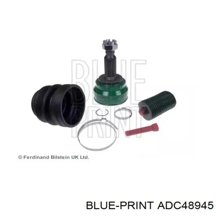 Przegub homokinetyczny przedni zewnętrzny Blue Print ADC48945 cena, od 50,91 USD