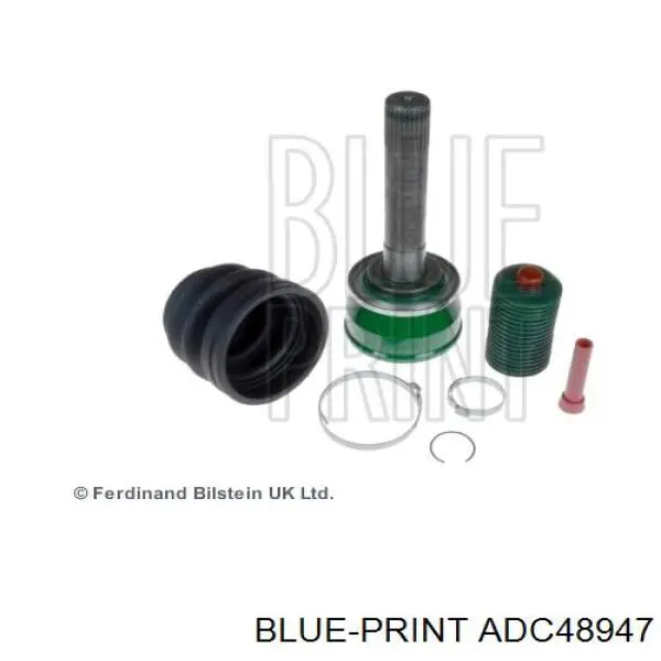 Przegub homokinetyczny przedni zewnętrzny Blue Print ADC48947 cena, od 48,36 USD