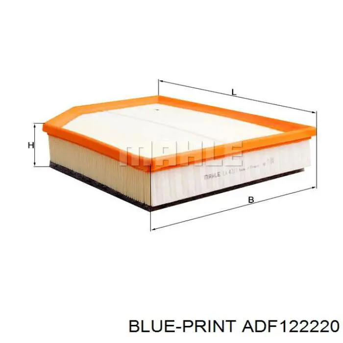 Filtr powietrza Bremsi FA1213 cena, od 16,77 USD