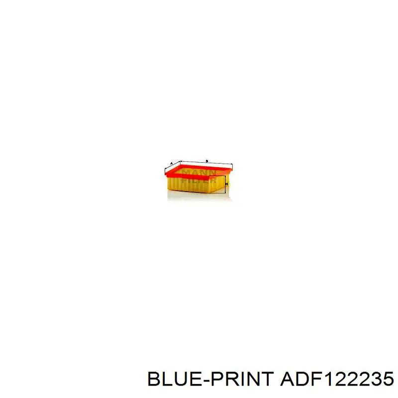 Do koszyka FA0319JM Japan Parts Filtr powietrza