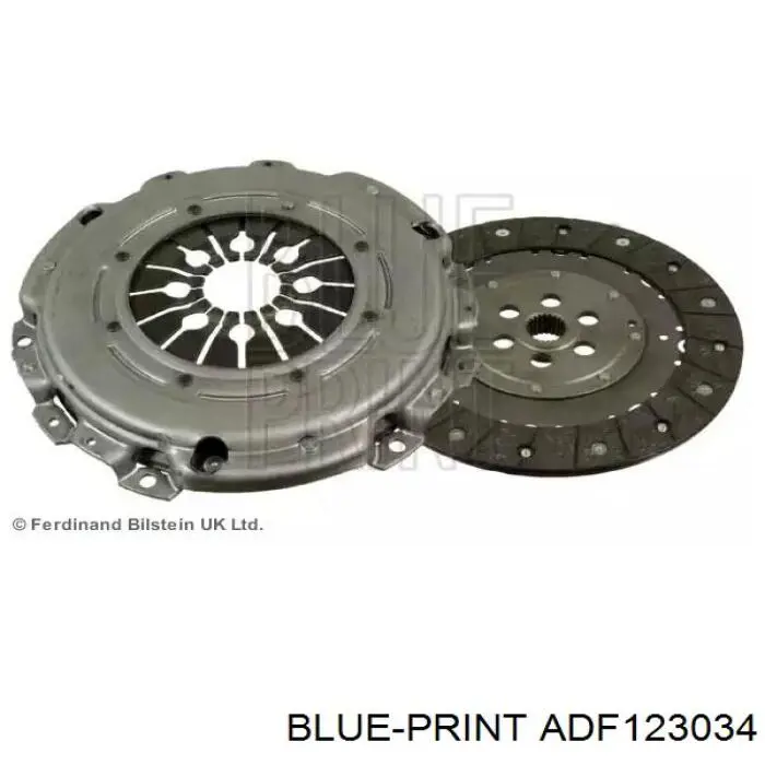 Do koszyka 3S717563AB Ford Zestaw sprzęgła (3 części)