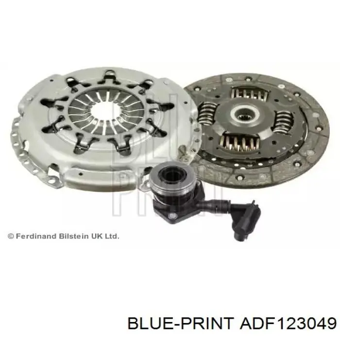 Zestaw sprzęgła (3 części) Blue Print ADF123049 cena, od 214,80 USD