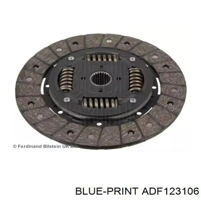 Tarcza sprzęgła Blue Print ADF123106 cena, od 54,72 USD