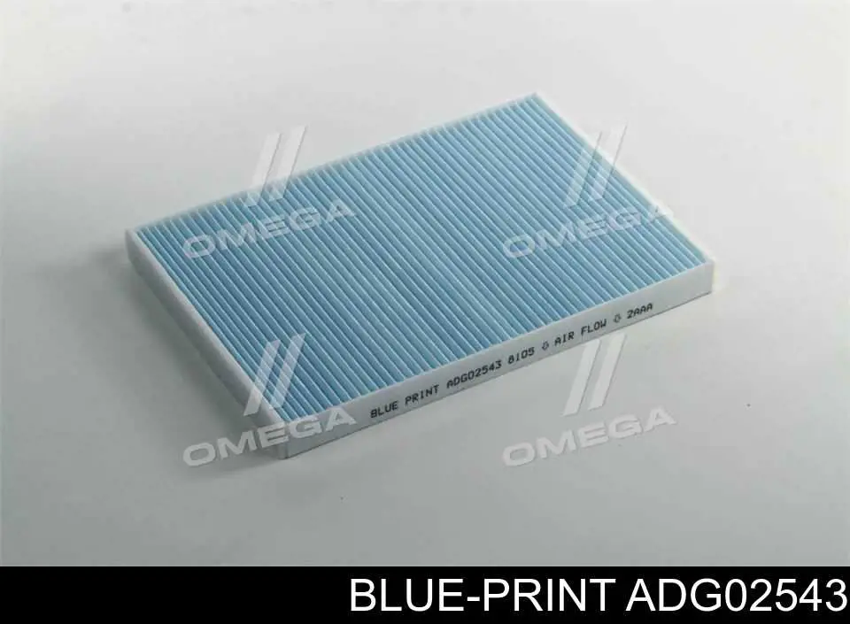Filtr kabiny Blue Print ADG02543 cena, od 7,64 USD