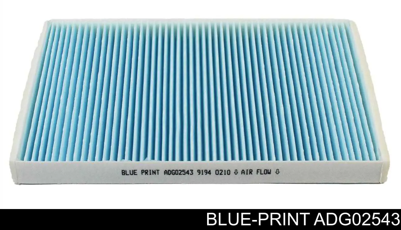 Do koszyka ADG02543 Blue Print Filtr kabiny