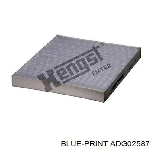 Do koszyka ADG02587 Blue Print Filtr kabiny