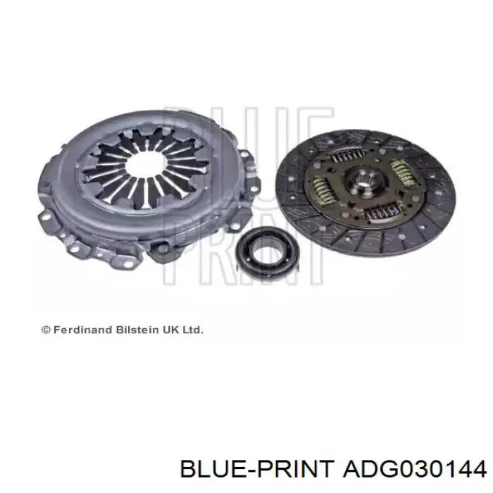 Zestaw sprzęgła (3 części) Blue Print ADG030144 cena, od 109,66 USD