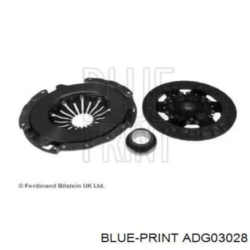 Do koszyka ADG03028 Blue Print Zestaw sprzęgła (3 części)
