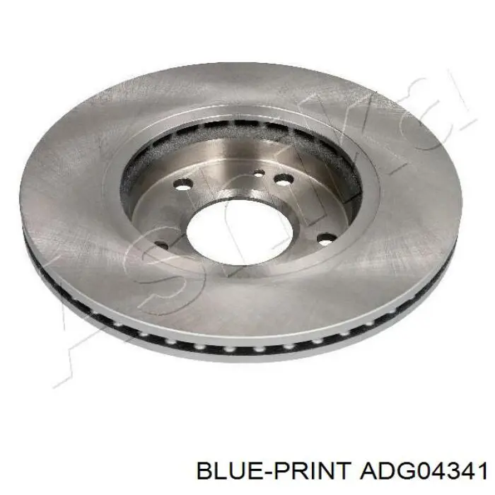 Tarcza hamulcowa przednia R1016 VALEO