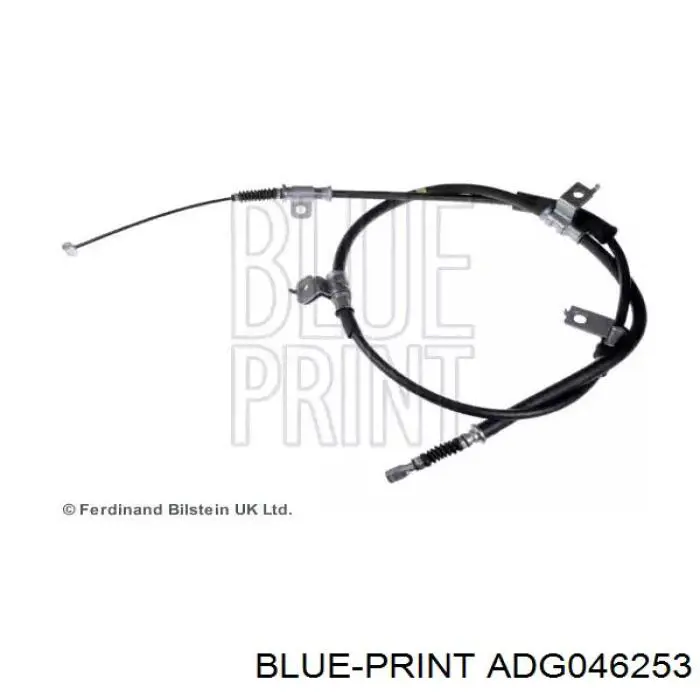 Linka hamulca ręcznego tylna prawa Blue Print ADG046253 cena, od 25,47 USD