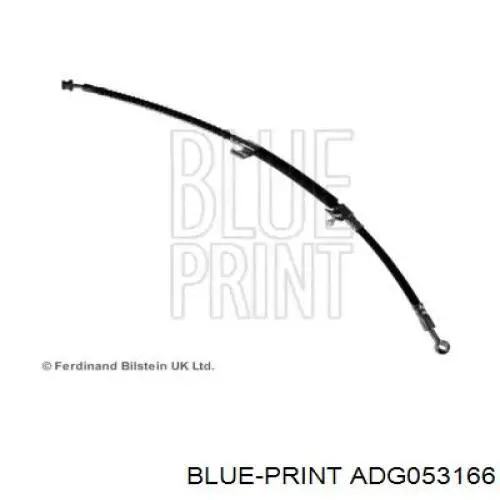 Do koszyka ADG053166 Blue Print Wąż hamulcowy z przodu po prawy