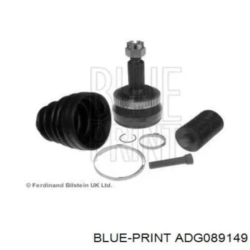 ADG089149 Blue Print Półoś napędowa przednia lewa