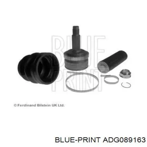 Przegub homokinetyczny przedni zewnętrzny Blue Print ADG089163 cena, od 49,33 USD