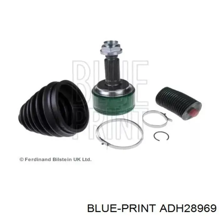 Przegub homokinetyczny przedni zewnętrzny Blue Print ADH28969 cena, od 50,14 USD