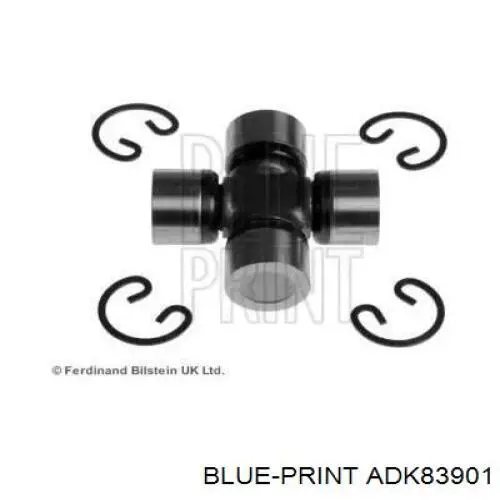 Krzyżak wału Cardana tylnego Blue Print ADK83901 cena, od 23,00 USD