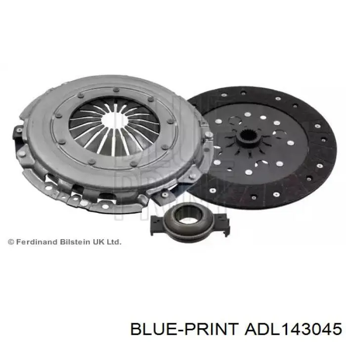 ADL143045 Blue Print Zestaw sprzęgła (3 części)