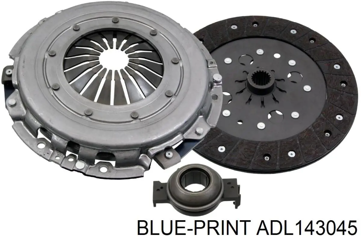 Zestaw sprzęgła (3 części) Blue Print ADL143045 cena, od 154,75 USD