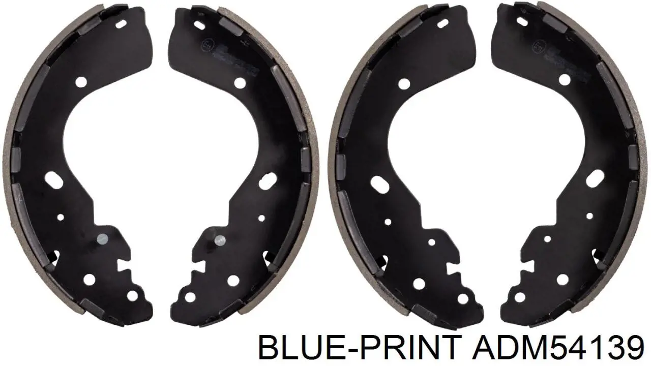 Klocki hamulcowe tylne bębnowe Blue Print ADM54139 cena, od 59,13 USD