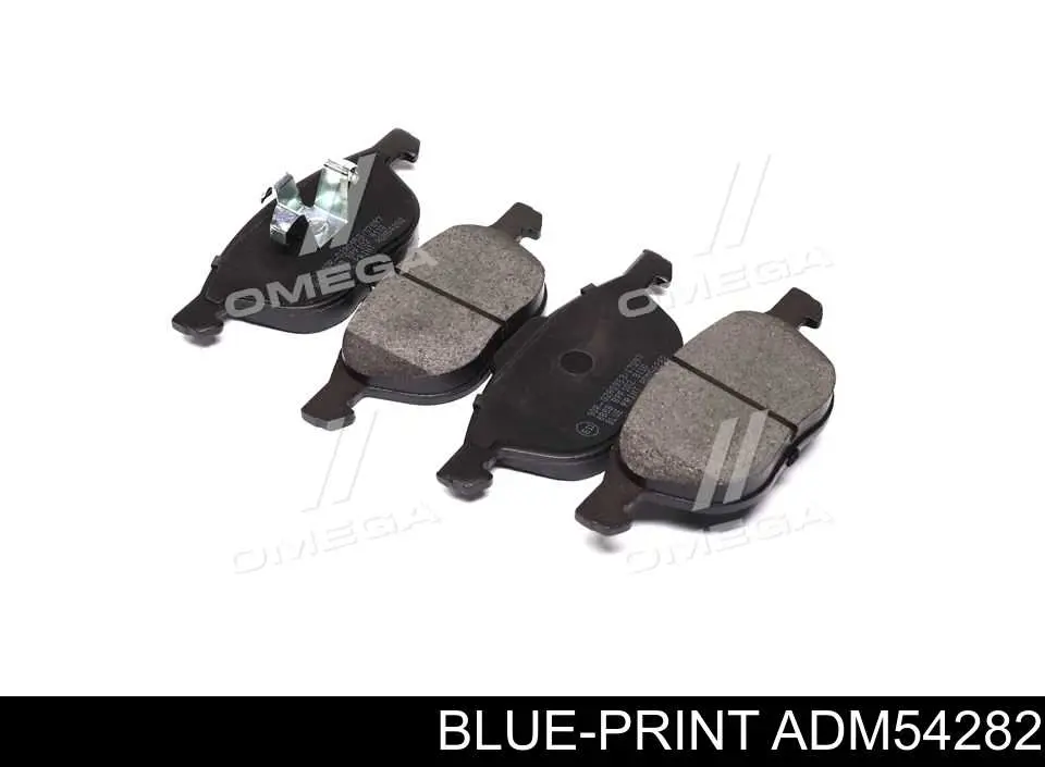 Klocki hamulcowe przednie tarczowe Blue Print ADM54282 cena, od 29,66 USD