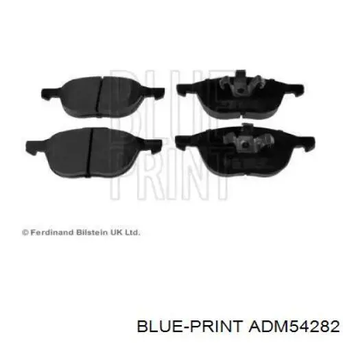 Do koszyka ADM54282 Blue Print Klocki hamulcowe przednie tarczowe