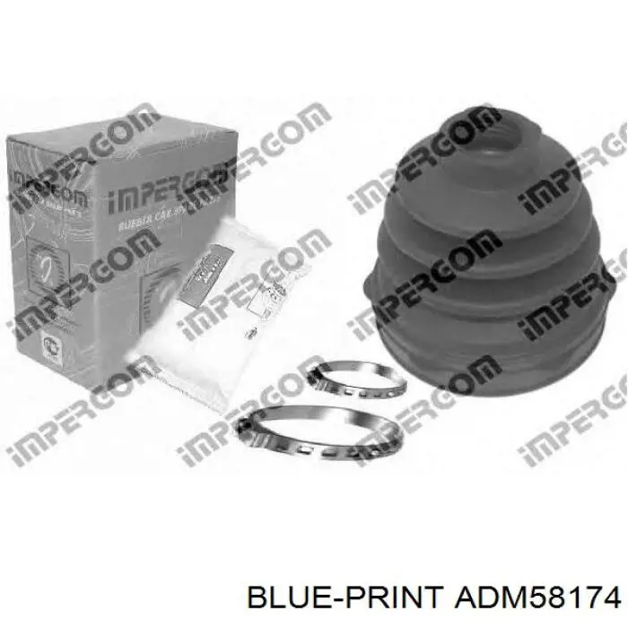 Do koszyka ADM58174 Blue Print Osłona przegubu homokinetycznego półosi przedniej wewnętrzny lewy