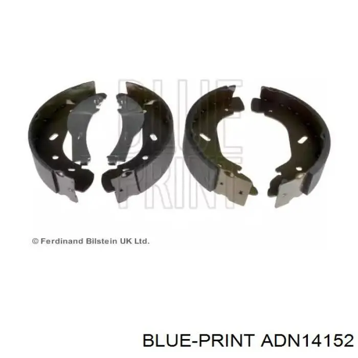 Klocki hamulcowe tylne bębnowe Blue Print ADN14152 cena, od 64,19 USD