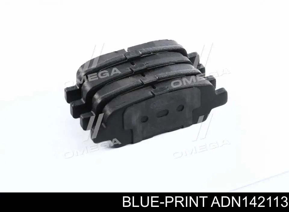 Okładziny (klocki) do hamulców tarczowych tylne Blue Print ADN142113 cena, od 20,83 USD