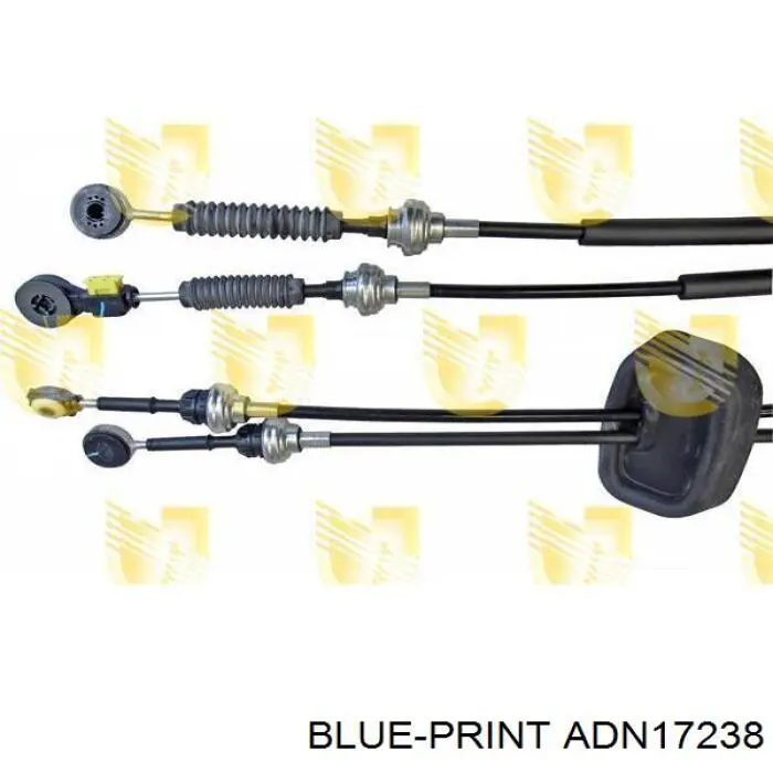 Do koszyka 93198347 Renault (RVI) Linka dźwigni zmiany biegów podwójna