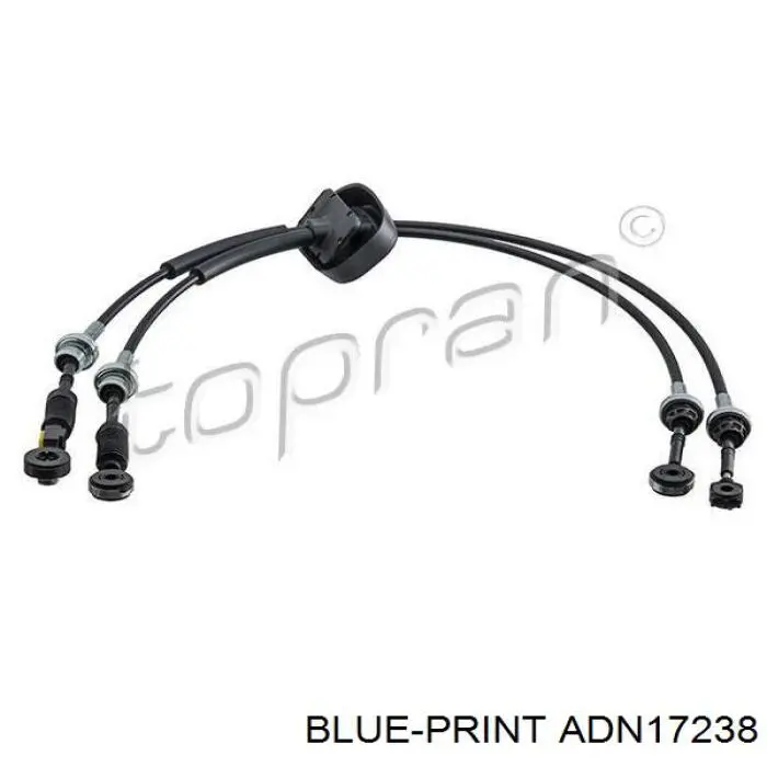 Do koszyka 93198347 Renault (RVI) Linka dźwigni zmiany biegów podwójna