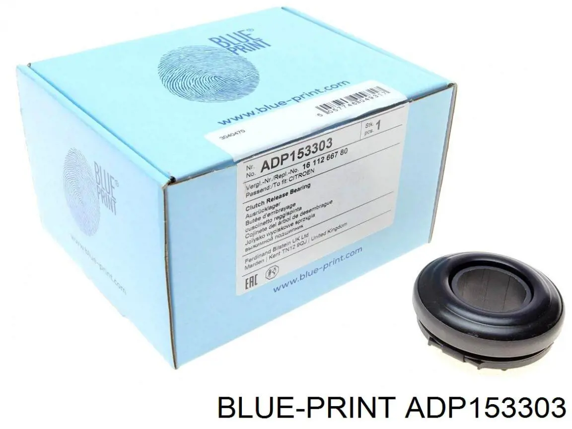 Łożysko wyciskowe sprzęgła Blue Print ADP153303 cena, od 17,45 USD