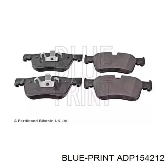 Klocki hamulcowe przednie tarczowe 1667817080 Peugeot/Citroen